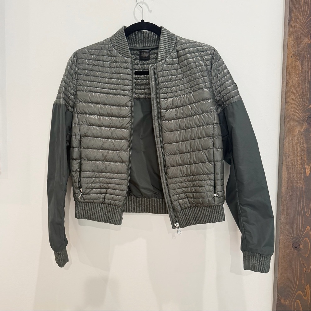 Colmar Women Quilted Bomber Jacket - Olive size S